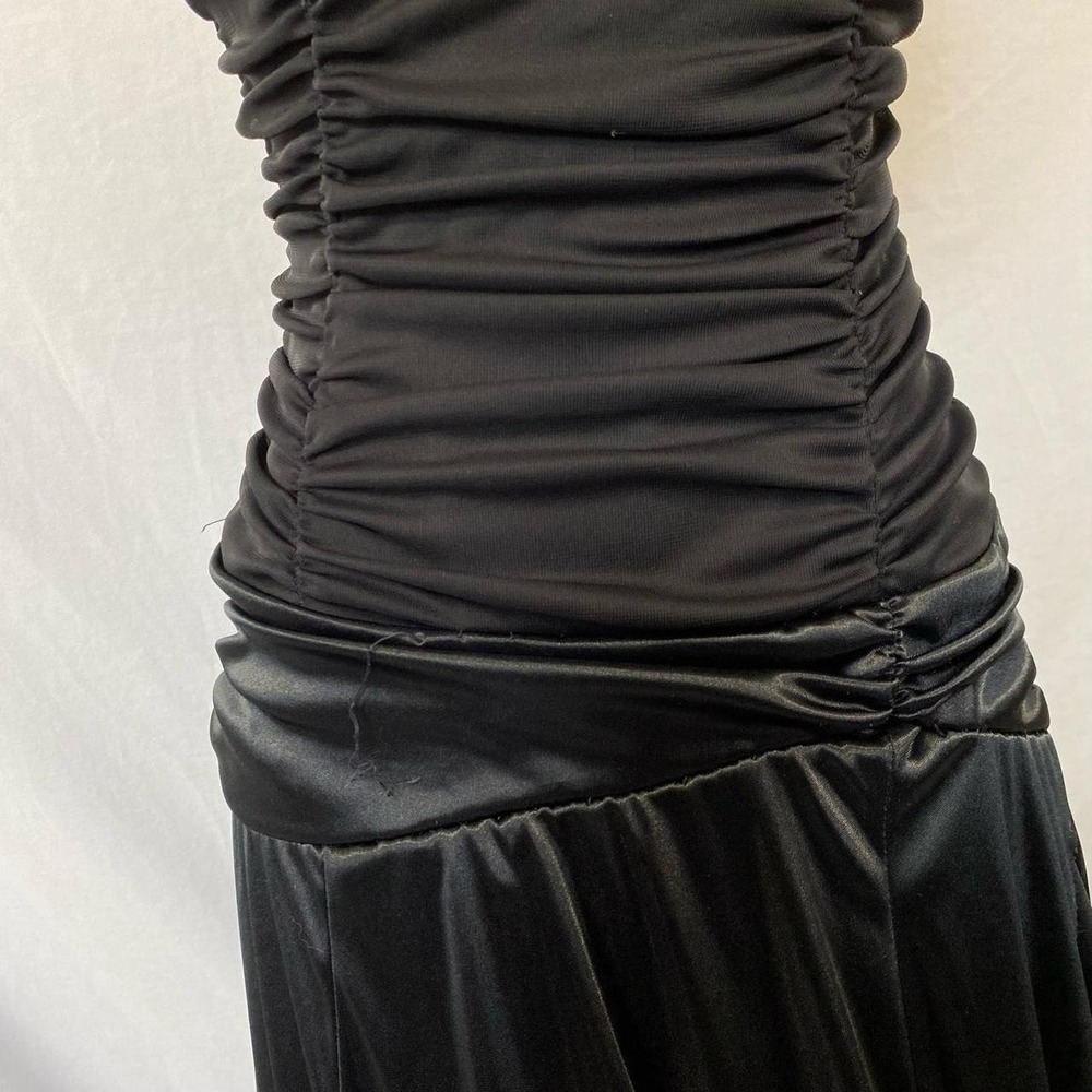 XOXO black maxi dress size large goth grunge whimsigoth - Picture 6 of 8
